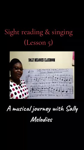 Learning Basic Music: Sight Reading & Singing Lesson 5