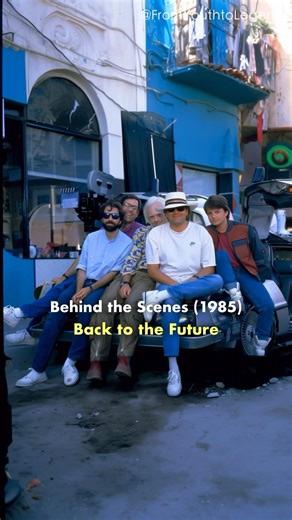 Back to the Future (1985) | Behind the Scenes #cinemahistory #nostalgia #backtothefuture