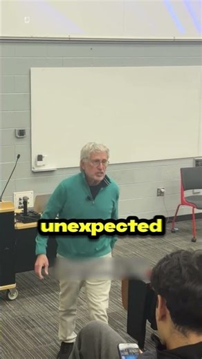 Professor’s Reaction Was Completely Unexpected!