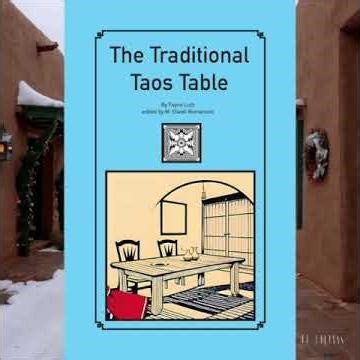 The Traditional Taos Table makes a great holiday gift