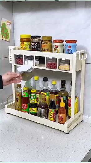A good kitchen spice rack is essential...