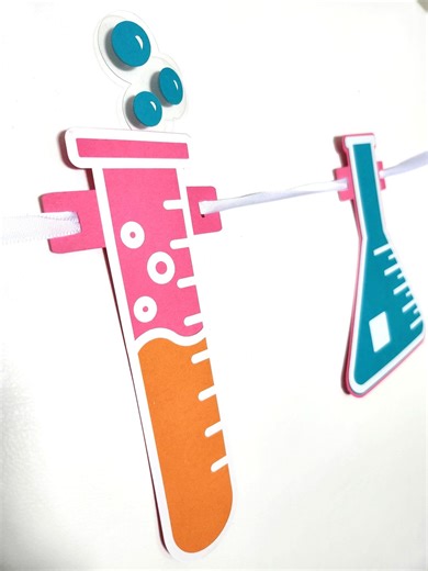 Science Birthday Garland Science Birthday Banner Science Mad Scientist Birthday Banner Classroom Banner Science Fair Decorations - Etsy
