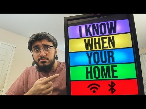 3D Printed LED Presence Indicator | Home Assistant Smart Frame for Who’s Home