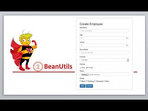 java4 Bai3.2 Hướng dẫn sử dụng BeanUtils trong java servlet jsp jpa