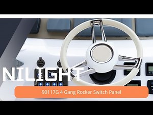 🔧⚡ Nilight 4 Gang Rocker Switch Panel Review | All-in-One Power Control for 12V–24V Vehicles