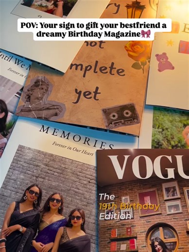 Birthday’s aren’t meant to be just another day . This is your sign to make her birthday extra special🎀🫶 Customise your memory magazine with us❤️ [Memorymagazine, storypotray, personalisedgifts, giftforher, giftforhim, farewellgifts,bestfriends, smallbusinessnepal, deliveryallovernepal ] #memorymagazine #storypotray #giftforher #personalisedgift #foryou