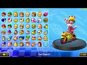 Mario Kart 8 Deluxe - How GOOD is Cat Peach on Sport Bike? (150cc Feather Cup)