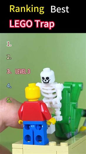Top 5 Best LEGO Minecraft Traps!2#LEGOTrap #minecraft #LegoMOC #DIYToys #buildingblocks #shorts