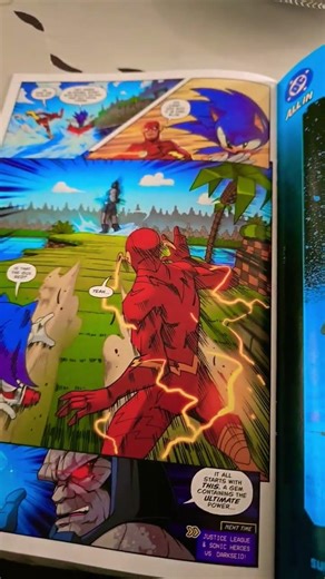 This Comic Book Cross Over is so Cool!