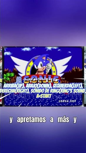 ¿Sabías este TRUCO de Sonic? 🦔💨 #Sonic #Retro