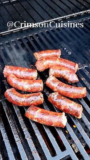 Venison Sausage Sizzle! 🔥