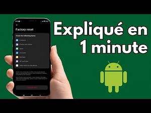 Comment réinitialiser un téléphone Android aux paramètres d’usine - Tutoriel