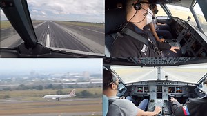 8.3K views · 381 reactions | Finishing our full functional demo/test flight on this beauty of an aircraft by testing and recording its autoland capability, this time with Capt. Patrick Roa as the pilot flying. The autoland system held well on CAT3Dual all the way down with nice touchdown as a bonus. During the the debriefing, we signed off the Multi-camera action on touchdown with some sleek shots all the way into the bay! #SputnikAviation #DreamBelieveBuild | Sputnik Aviation | Facebook