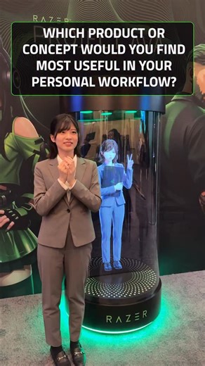 Spotlight moments, straight from the floor. Creators and fans at #CES2026Razer shared the Razer concepts that made an impact. Check out everything we unveiled at rzr.to/CES2026Razer or link in bio. | Razer