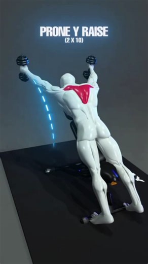 | Fitness | Strength | Discipline on Instagram: "Build traps from every angle 🔥💪 Shrugs + rows + Y raises = full trap power. #fitonomycoach #trapworkout #strengthtraining #upperbodyworkout #workoutmotivation"