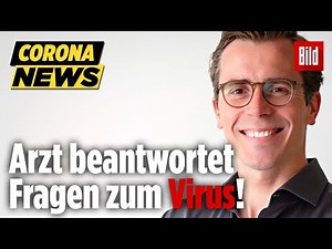 🔴 Arzt beantwortet Fragen zum Coronavirus | BILD Live vom 11.3.2020