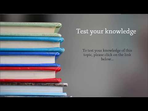 6. Cross sectional studies