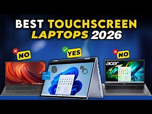 5 Budget TOUCHSCREEN Laptops for 2026 You Need to See