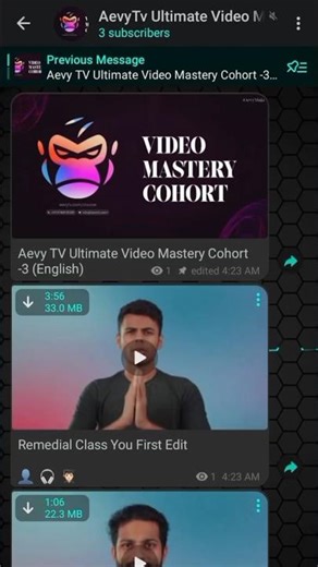 Aevy TV Ultimate Video Mastery Cohort 3 Course Free | #aevytv #videoediting #videomastery