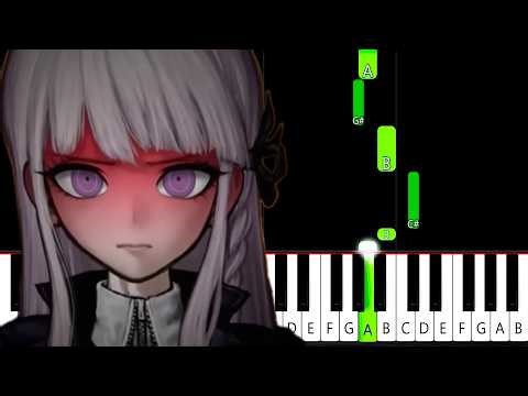Kyoko Kirigiri Danganronpa Execution - Thick Of It Meme - Piano Tutorial