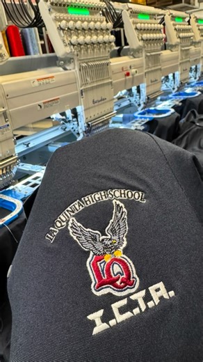 3HM Custom Prints on Instagram: "Last round in progress! 👕✨ Wrapping up 138 custom polo shirts for ICTA La Quinta High School. Very happy with how it turned out! Beautiful, crispy, and clean stitching! Grateful to be trusted with another large school order where quality and consistency truly matter. 💪 #custompoloshirt #customapparel #customembroidery #schoolpoloshirtsupplier"