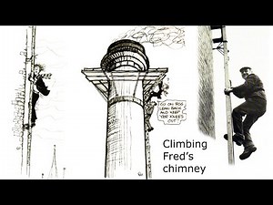 Climbing Fred's chimney