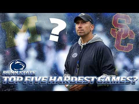 Penn State's Top 5 Hardest Games in 2026 | Season Preview & Burning Questions