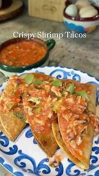 Recipe for Crispy Shrimp Tacos 🍤