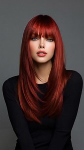 Crimson Red Fringe ♥️ | Chromatique Hues