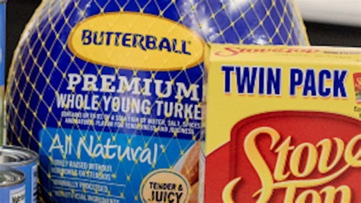 Trump touts cheaper but smaller Thanksgiving meal