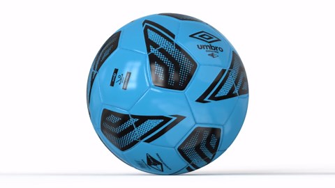 Umbro Diamond Viper Size 4 Soccer Ball, Blue