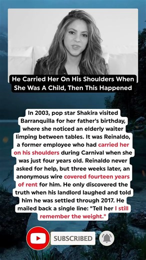 The Secret Act Of Kindness Shakira Hid From The World For Years Revealed