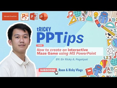 PPTips #2 || How to create an Interactive Maze Game using MS PowerPoint