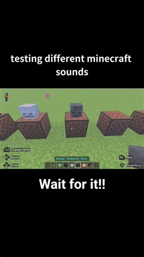 testing different minecraft sounds #minecraft #gaming #shorts