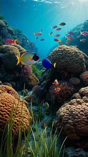 20 Ocean Fish 4K | Colorful Tropical Ocean Life | Underwater World #4k #fish #aquarium