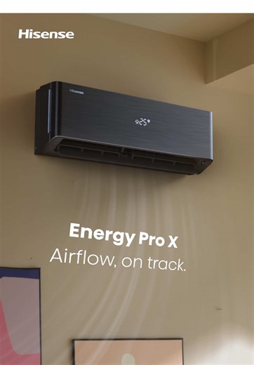 Hisense Energy Pro X: Smart Airflow That Follows You