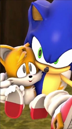 Tails bonds with sonic under a tree (Sonic SFM)