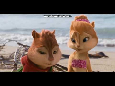 Alvin and The Chipmunks׃ Chipwrecked׃ Cute Alvin and Brittany Moment