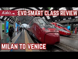 Milan to Venice onboard Italy’s First Private High Speed Train Operator! Italo Review