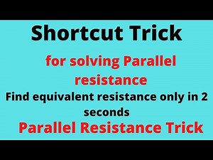 Parallel Resistance Shortcut Trick