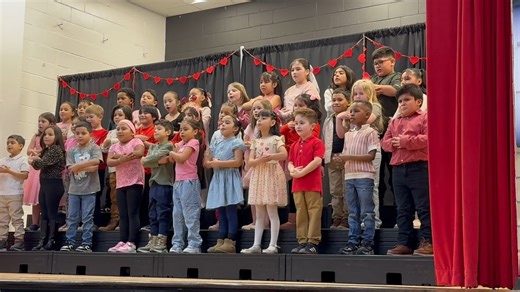 Another beautiful moment from Nicholson’s First Grade Music Spotlight 🎶🦅 Under the direction of Mr. Martinez, our students shared a heartfelt performance of “Arroró Mi Niño.” Their gentle voices and careful expression created such a sweet and meaningful moment for everyone in attendance. 💛✨ We are so proud of the growth, focus, and confidence our first graders continue to show. What a special evening of music! 🎵 | Nicholson Elementary School