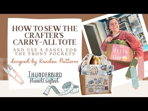 Crafter Carryall Tote Tutorial