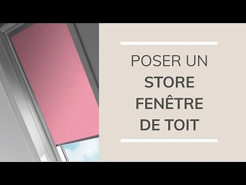Comment poser un store compatible avec les fenêtres de toit VELUX® ?