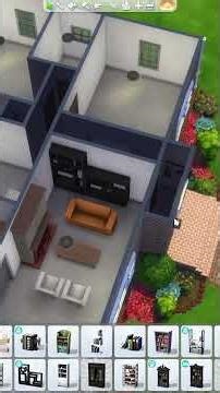 can we save this awkward layout and floor plan? you be the judge. #sims4