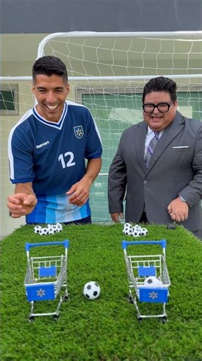 challenge: beat the legendary striker at his own game