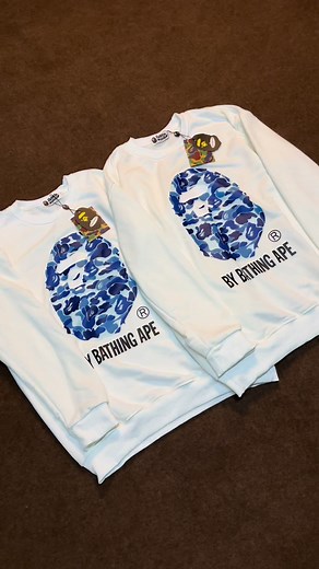 👀ABC Camo By A Bathing Ape Bape Sweater-Review🤍💙 #เสื้อผ้าแฟชั่น #เสื้อแขนยาว #Bape #fyp #viral