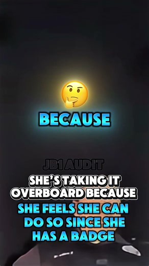 Inordinate behavior should get her fired not having any remorse #shorts #policeofficers #cops