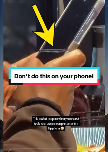 Don’t do this on your phone!