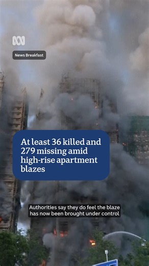 2.5K views · 47 reactions | A massive high-rise apartment fire in...
