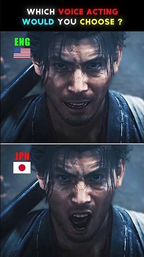 Which Voice Acting Would You Prefer In Onimusha?🔥#onimushawayofthesword #shorts #shortsfeed #gaming